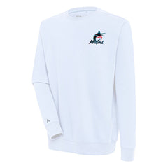 Miami Marlins Antigua Victory Pullover Sweatshirt Online