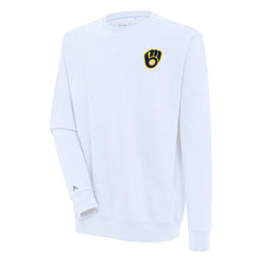 Milwaukee Brewers Antigua Victory Pullover Sweatshirt discount