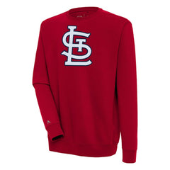 St. Louis Cardinals Antigua Victory Pullover Sweatshirt discount