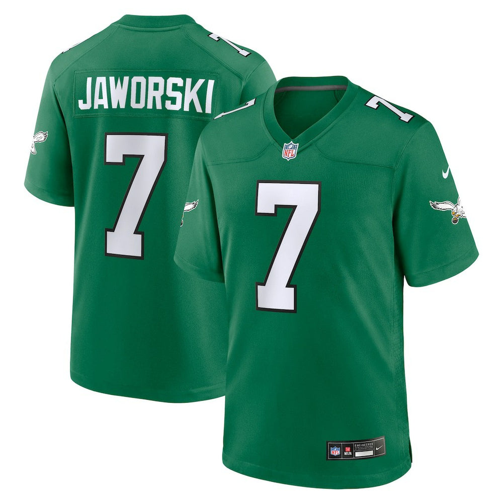 Ron Jaworski Philadelphia Eagles Retired Player Alternate Game Jersey Kelly Green - Nike