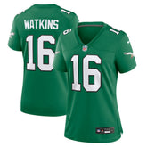 Quez Watkins Philadelphia Eagles Women's Alternate Game Jersey Kelly Green - Nike