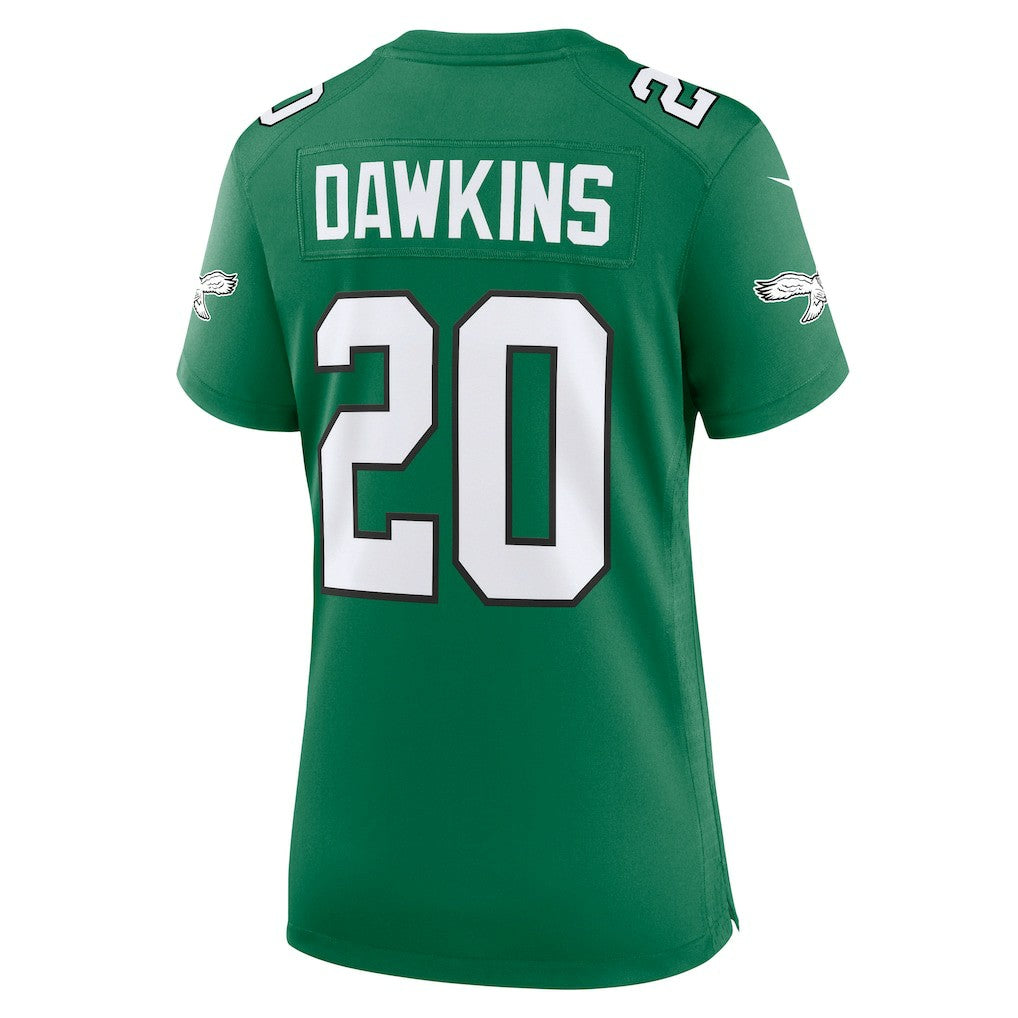 Brian Dawkins Philadelphia Eagles Women's Alternate Game Jersey - Kelly Green | NFL Jerseys