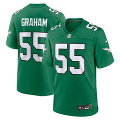 Brandon Graham Philadelphia Eagles Alternate Game Jersey Kelly Green - Nike
