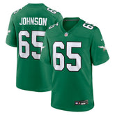 Lane Johnson Philadelphia Eagles Alternate Game Jersey Kelly Green - Nike