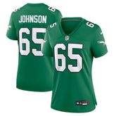 Lane Johnson Philadelphia Eagles Women's Alternate Game Jersey Kelly Green - Nike