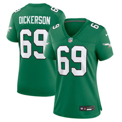 Landon Dickerson Philadelphia Eagles Women's Alternate Game Jersey Kelly Green - Nike