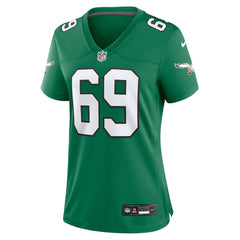 Landon Dickerson Philadelphia Eagles Women's Alternate Game Jersey Kelly Green - Nike
