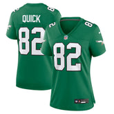 Mike Quick Philadelphia Eagles Women's Alternate Game Jersey Kelly Green - Nike