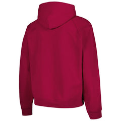 Barcelona Team Oversized Raglan Pullover Hoodie - Red