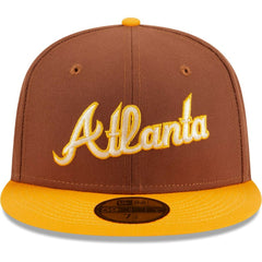 Atlanta Braves New Era Tiramisu 59FIFTY Fitted Hat Clearance