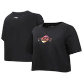 San Francisco Giants Pro Standard Women's Painted Sky Boxy Cropped T-Shirt Sale