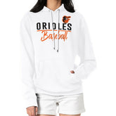 Baltimore Orioles G-III 4Her by Carl Banks Women's Team Fleece Pullover Hoodie Lifestyle