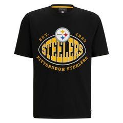 Pittsburgh Steelers BOSS X NFL Trap T-Shirt Black - NFL