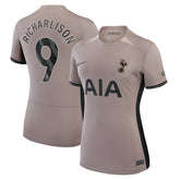 Nike Richarlison Tottenham Hotspur Women's 2023/24 Third Stadium Replica Player Jerseys – Tan