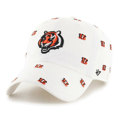 Cincinnati Bengals '47 Confetti Clean Up Adjustable Hat White - 47 brand