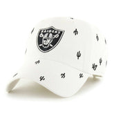 Las Vegas Raiders '47 Confetti Clean Up Adjustable Hat White - 47 brand
