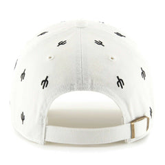 Las Vegas Raiders '47 Confetti Clean Up Adjustable Hat White - 47 brand