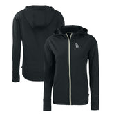 Los Angeles Dodgers Cutter & Buck Women's Daybreak Eco Recycled Full-Zip Hoodie for sale