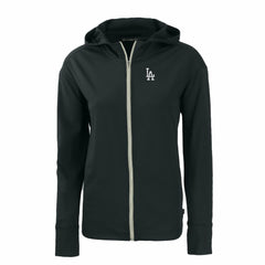 Los Angeles Dodgers Cutter & Buck Women's Daybreak Eco Recycled Full-Zip Hoodie for sale
