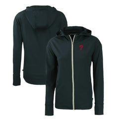 Philadelphia Phillies Cutter & Buck Women's Daybreak Eco Recycled Full-Zip Hoodie for sale