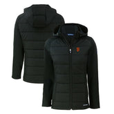 San Francisco Giants Cutter & Buck Women's Evoke Hybrid Eco Softshell Recycled Full-Zip Hoodie Jacket Near Me