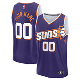 Fanatics - Phoenix Suns Fast Break Custom Jersey - Icon Edition - Purple