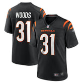 Ickey Woods Cincinnati Bengals Retired Player Game Jersey Black - Nike
