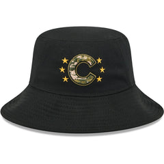 Chicago Cubs New Era 2024 Armed Forces Day Bucket Hat Lifestyle