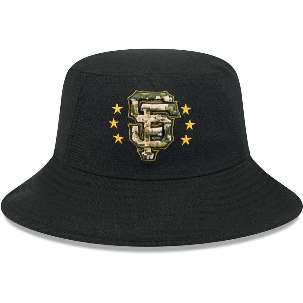 San Francisco Giants New Era 2024 Armed Forces Day Bucket Hat Lifestyle