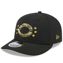 Cincinnati Reds New Era 2024 Armed Forces Day Low Profile 9FIFTY Snapback Hat Clearance