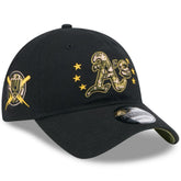 Athletics New Era 2024 Armed Forces Day 9TWENTY Adjustable Hat On Sale