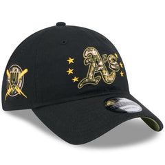 Athletics New Era 2024 Armed Forces Day 9TWENTY Adjustable Hat On Sale