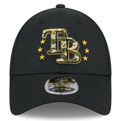 Tampa Bay Rays New Era 2024 Armed Forces Day 9FORTY Adjustable Hat On Sale