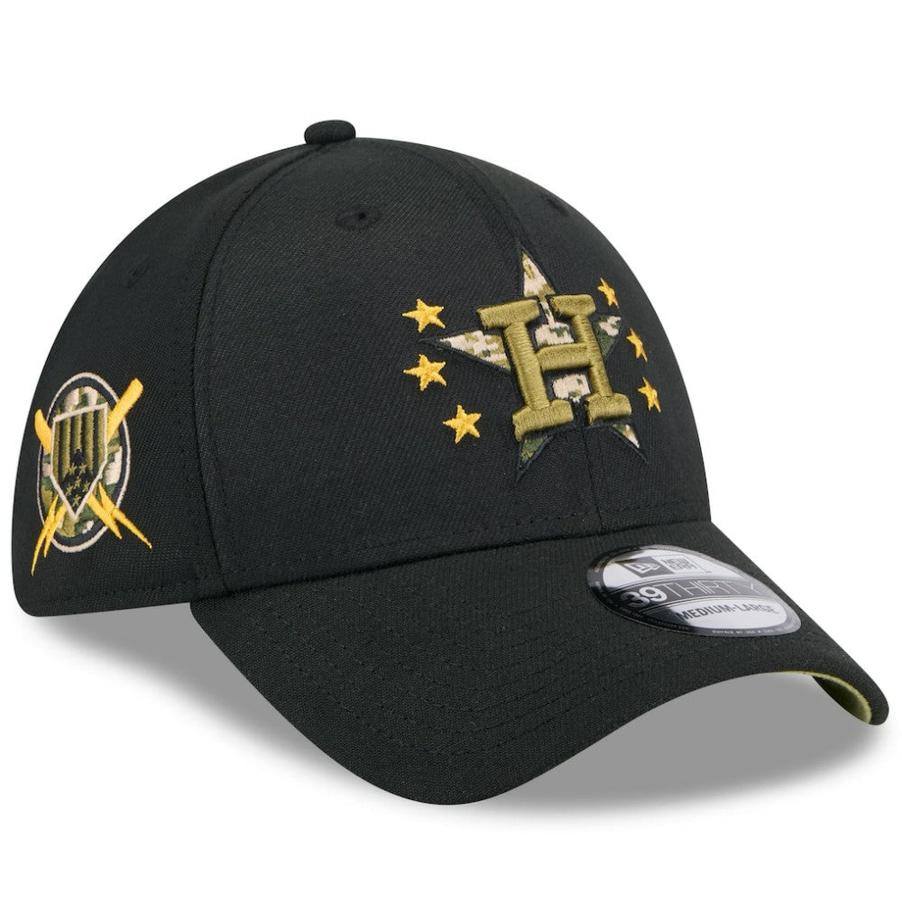 Houston Astros New Era 2024 Armed Forces Day 39THIRTY Flex Hat Clearance