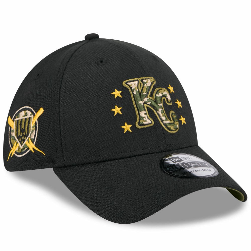 Kansas City Royals New Era 2024 Armed Forces Day 39THIRTY Flex Hat for sale