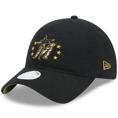 Miami Marlins New Era Women's 2024 Armed Forces Day 9TWENTY Adjustable Hat On Sale