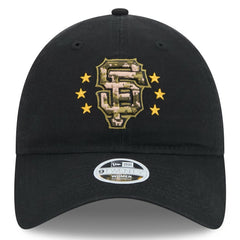 San Francisco Giants New Era Women's 2024 Armed Forces Day 9TWENTY Adjustable Hat for sale