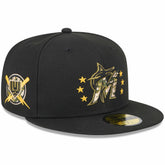 Miami Marlins New Era 2024 Armed Forces Day On-Field 59FIFTY Fitted Hat Near Me
