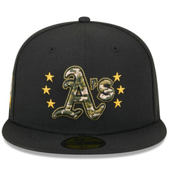 Athletics New Era 2024 Armed Forces Day On-Field 59FIFTY Fitted Hat Clearance
