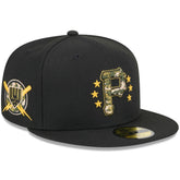 Pittsburgh Pirates New Era 2024 Armed Forces Day On-Field 59FIFTY Fitted Hat Clearance