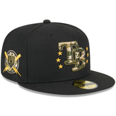 Tampa Bay Rays New Era 2024 Armed Forces Day On-Field 59FIFTY Fitted Hat discount