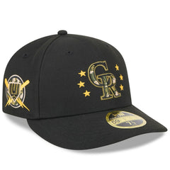 Colorado Rockies New Era 2024 Armed Forces Day Low Profile 59FIFTY Fitted Hat for sale