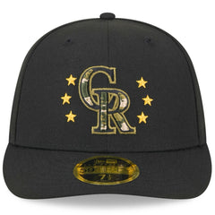 Colorado Rockies New Era 2024 Armed Forces Day Low Profile 59FIFTY Fitted Hat for sale