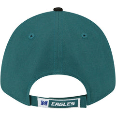 Philadelphia Eagles New Era The League Two-Tone 9FORTY Adjustable Hat Midnight Green/Black - NFL
