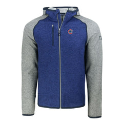 Chicago Cubs Cutter & Buck Mainsail Full-Zip Hooded Jacket discount