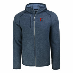 Cleveland Guardians Cutter & Buck Mainsail Full-Zip Hooded Jacket Sale