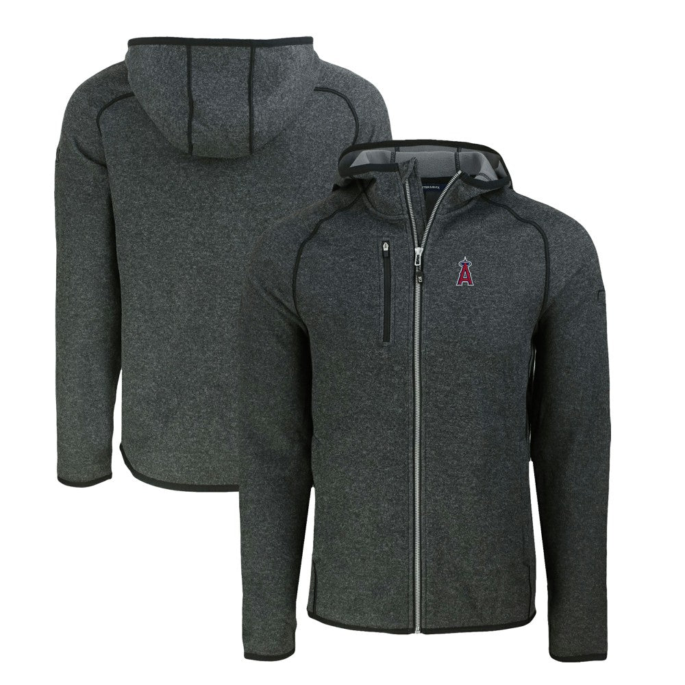 Los Angeles Angels Cutter & Buck Mainsail Full-Zip Hooded Jacket Lifestyle