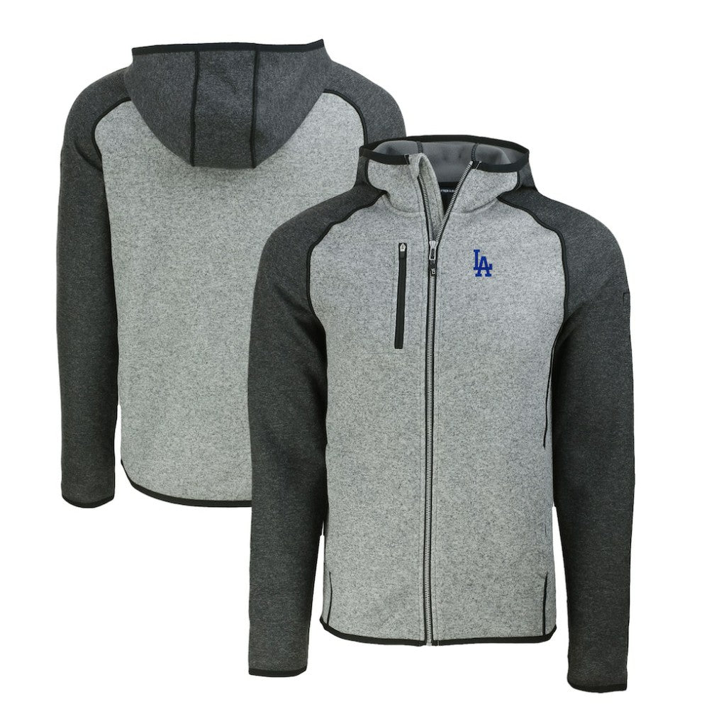 Los Angeles Dodgers Cutter & Buck Mainsail Full-Zip Hooded Jacket Online