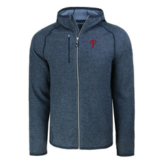 Philadelphia Phillies Cutter & Buck Mainsail Full-Zip Hooded Jacket On Sale