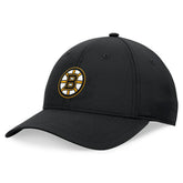 Boston Bruins Fanatics Front Office Ripstop Adjustable Hat Black
